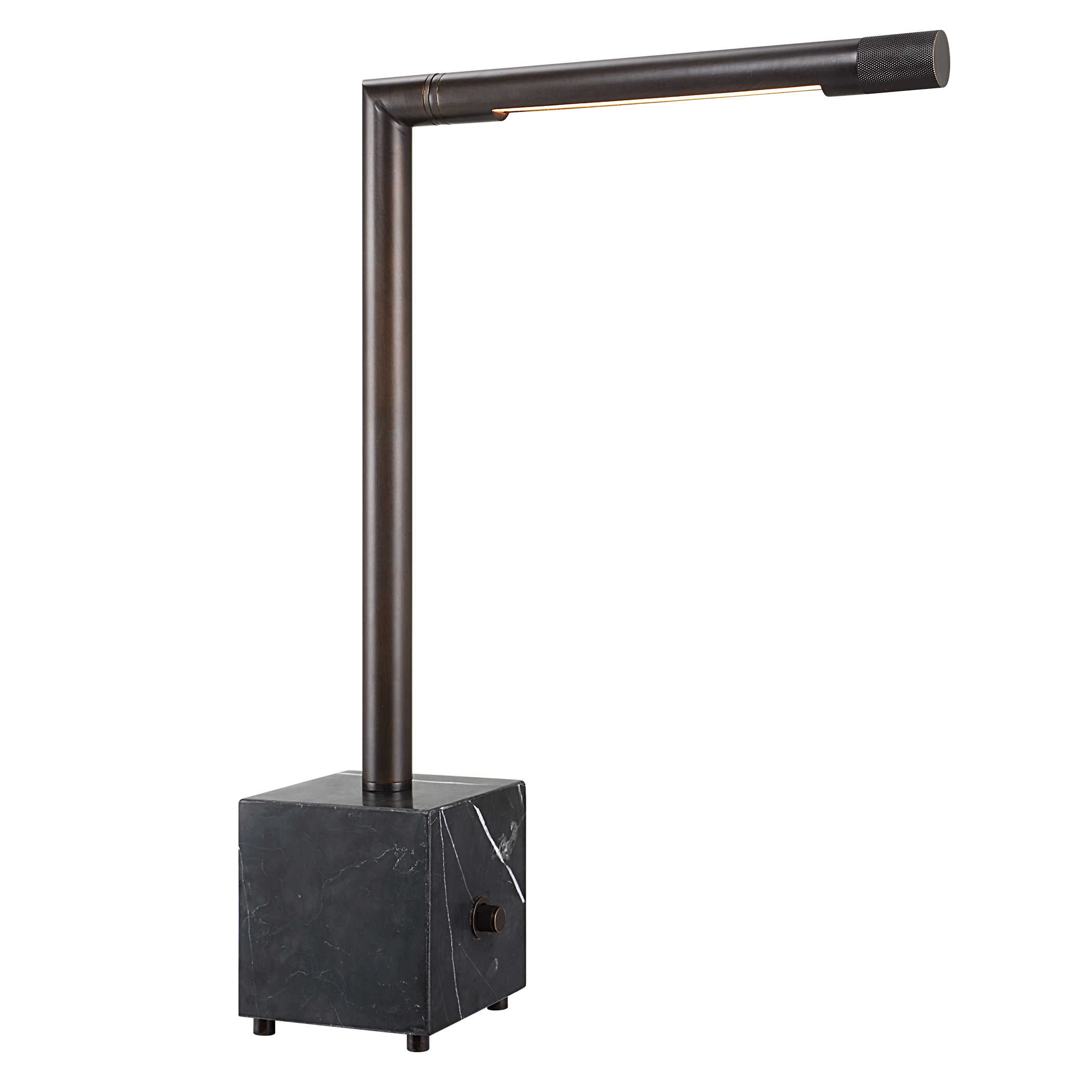 Flyers Desk/Table Lamp with Black Shade 