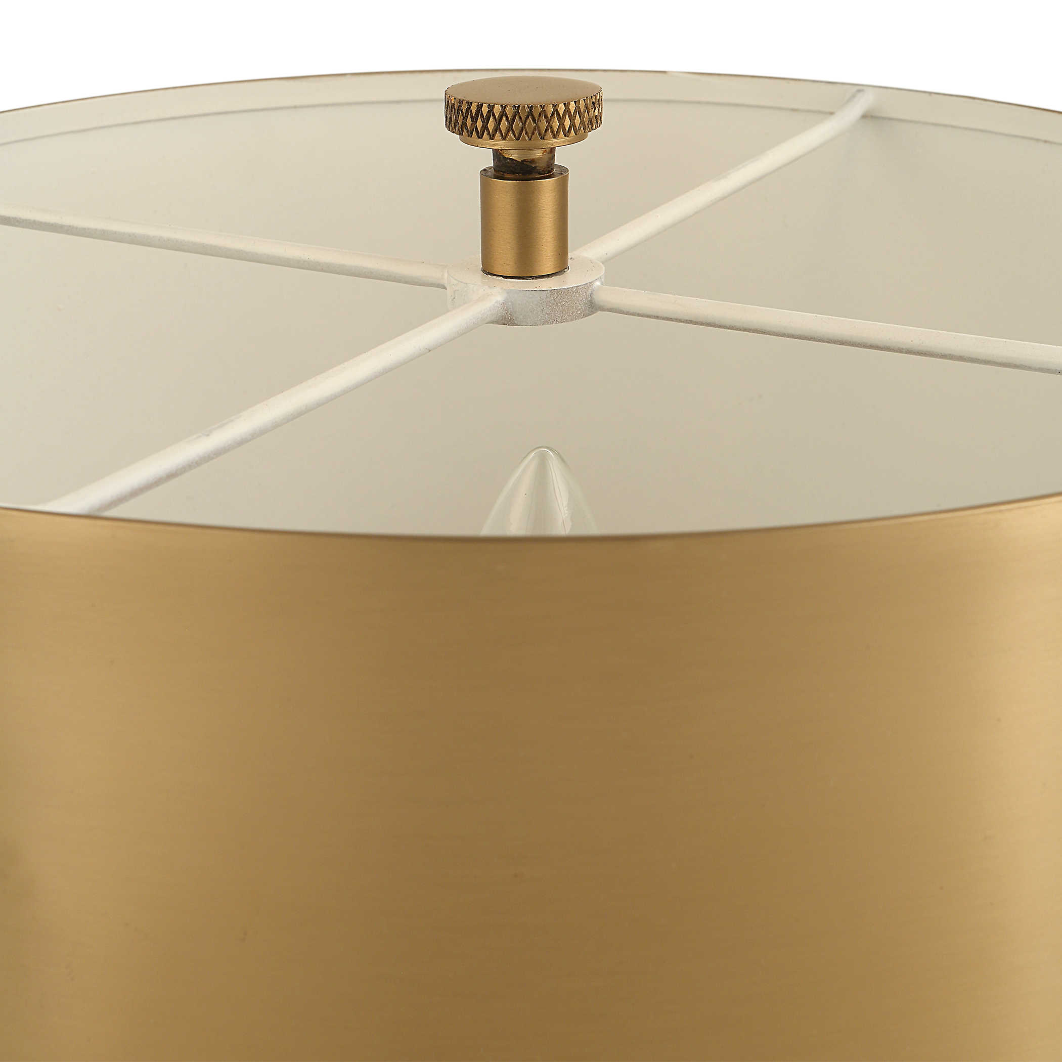 Knurl Mini Lamp - Brass | Uttermost