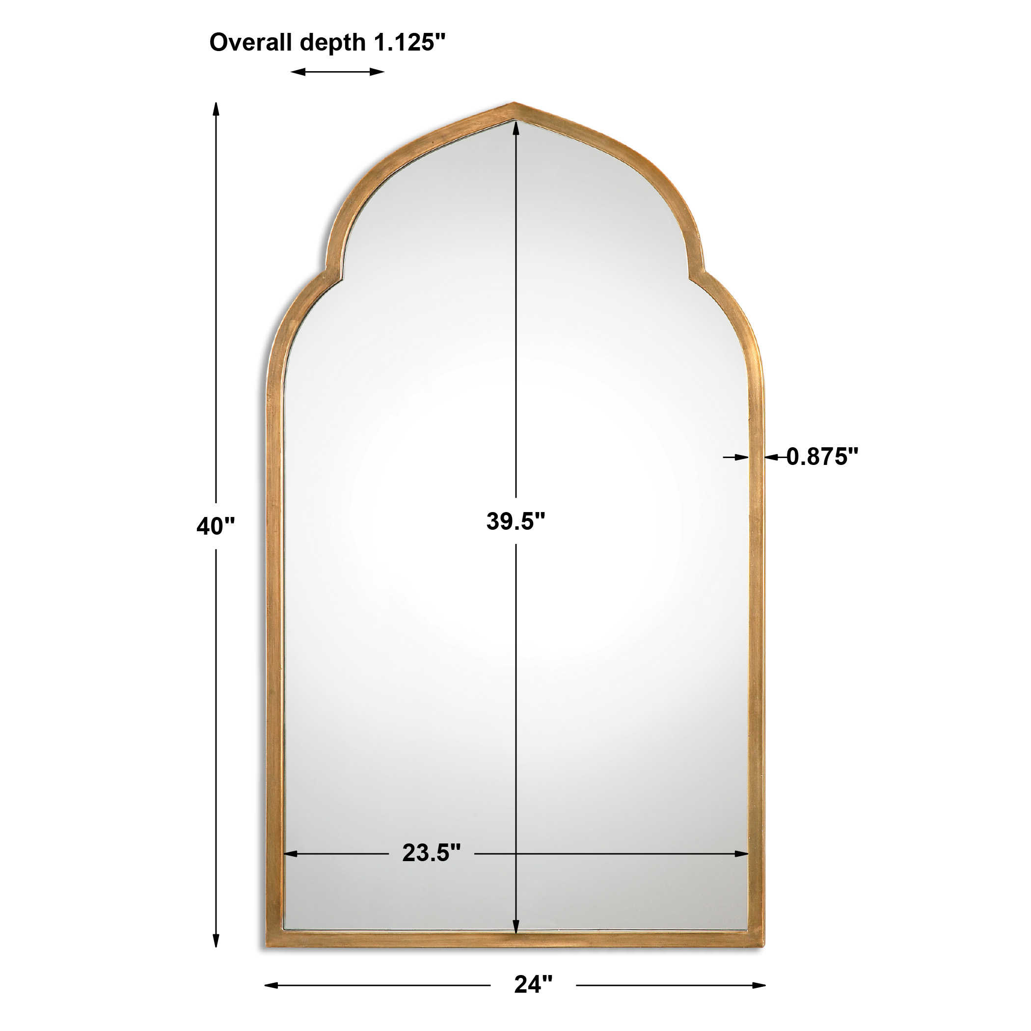 Picture of KEN ARCHED MIRROR