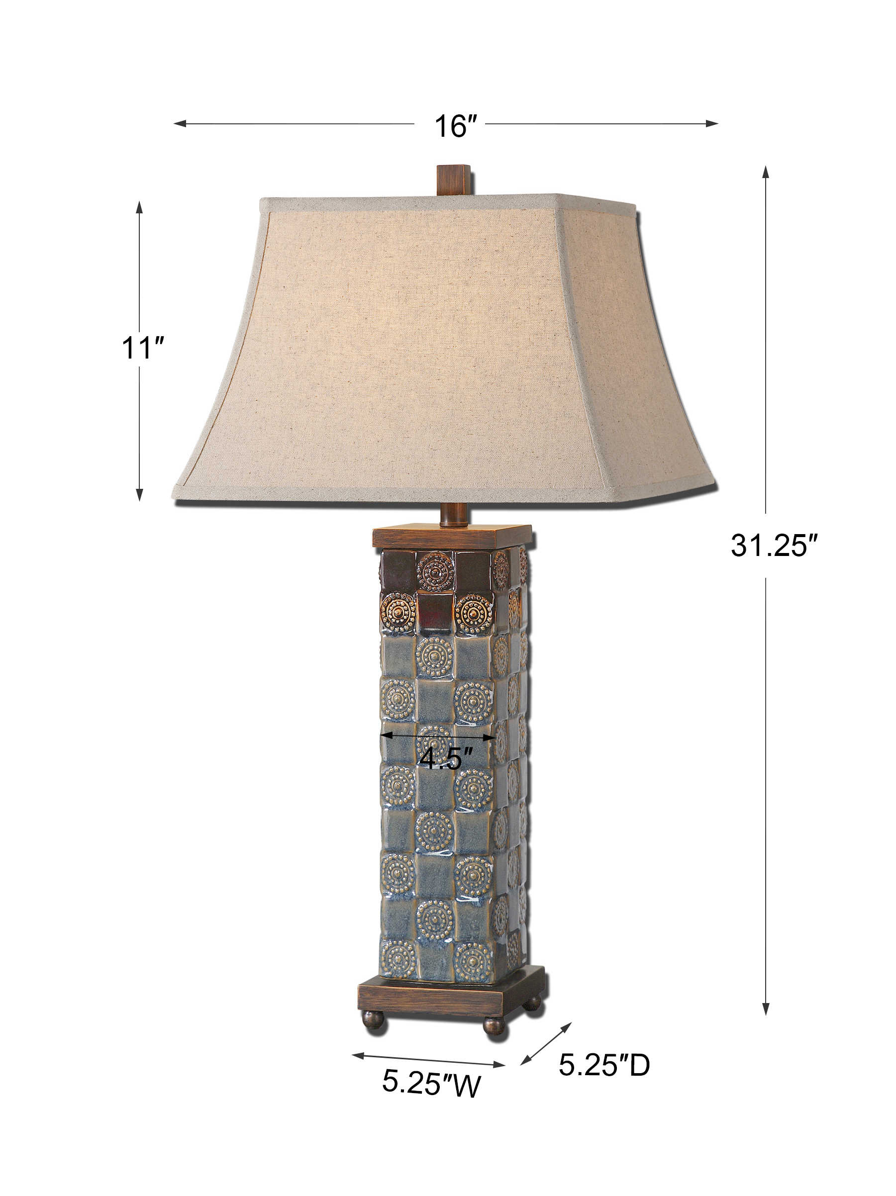 Mincio Table Lamp Uttermost, Uttermost Xander Distressed Bronze Table Lamp