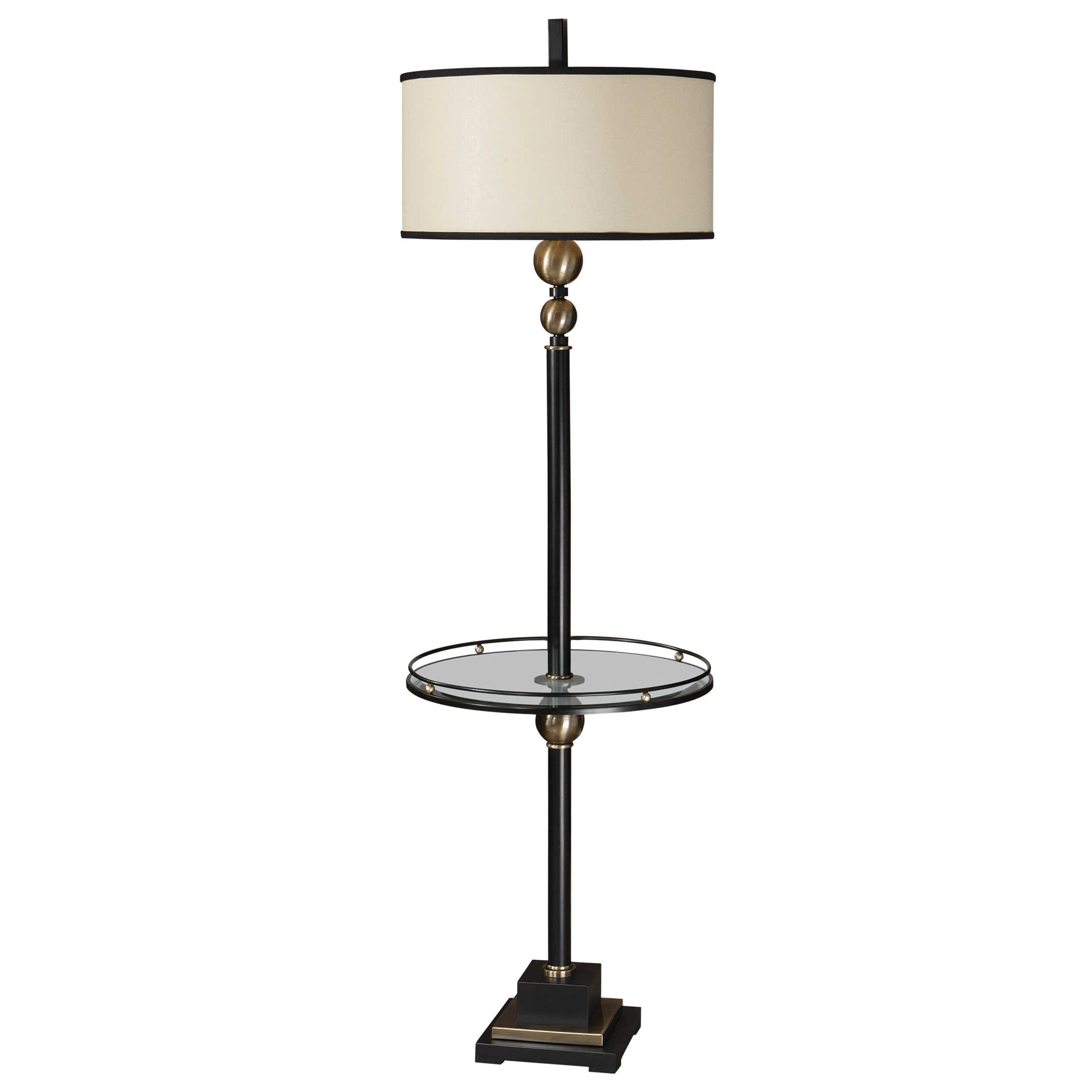 floor lamp with table shelf