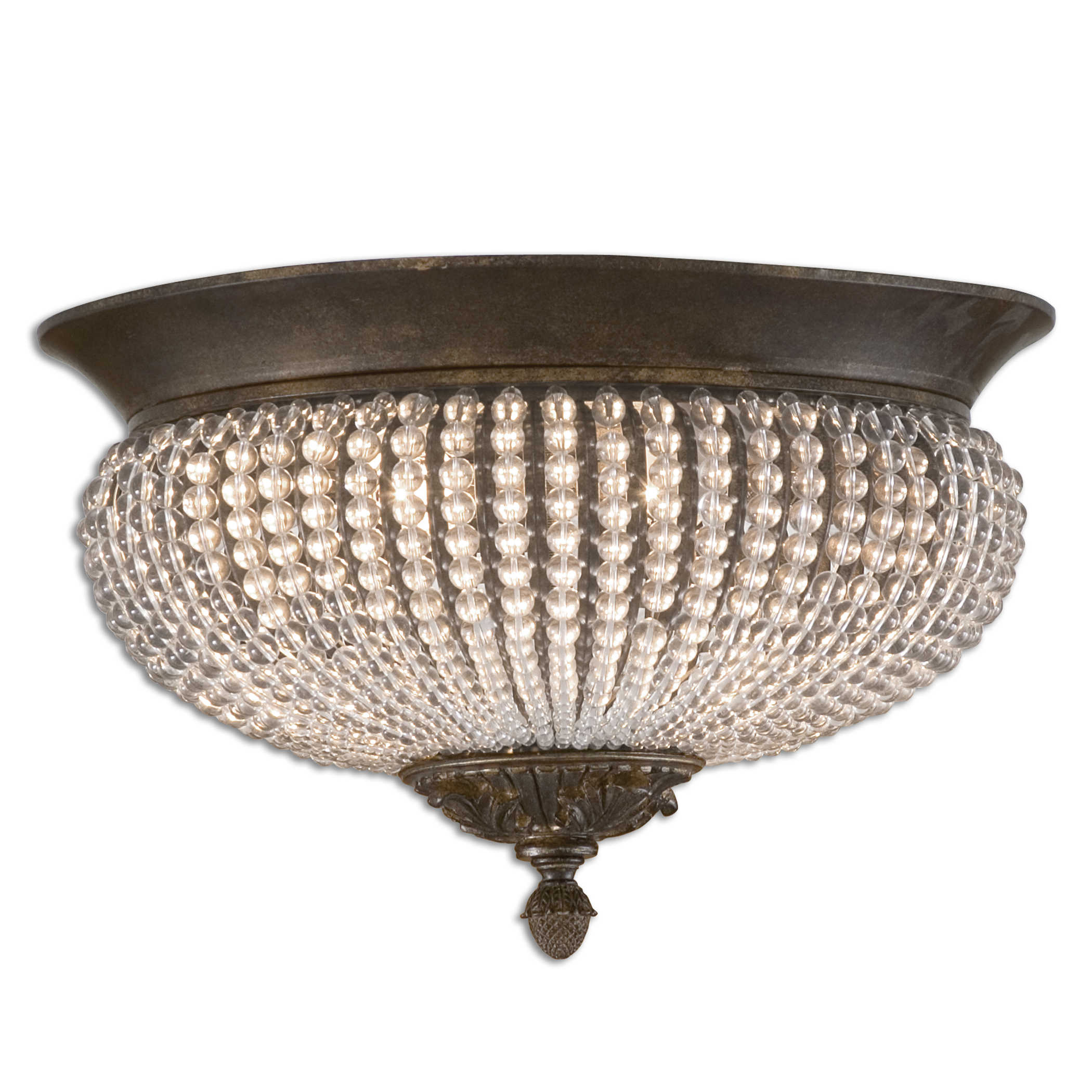 uttermost vitalia semi flush mount