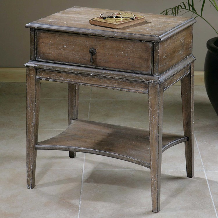 Hanford Side Table Uttermost, Round Table Hanford