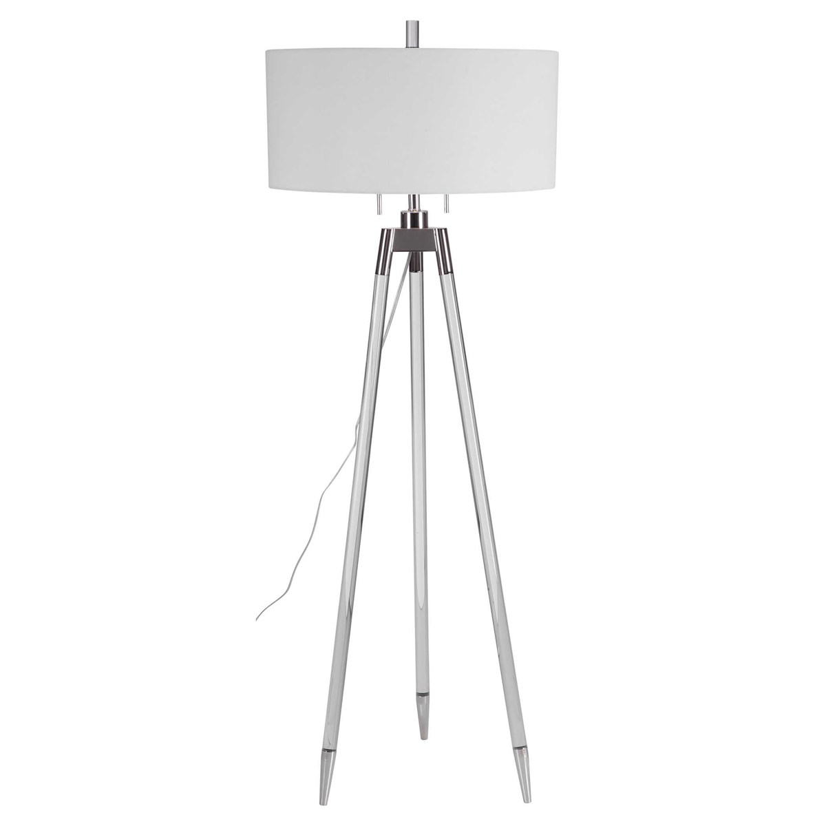 Silver Floor Lamp Uttermost