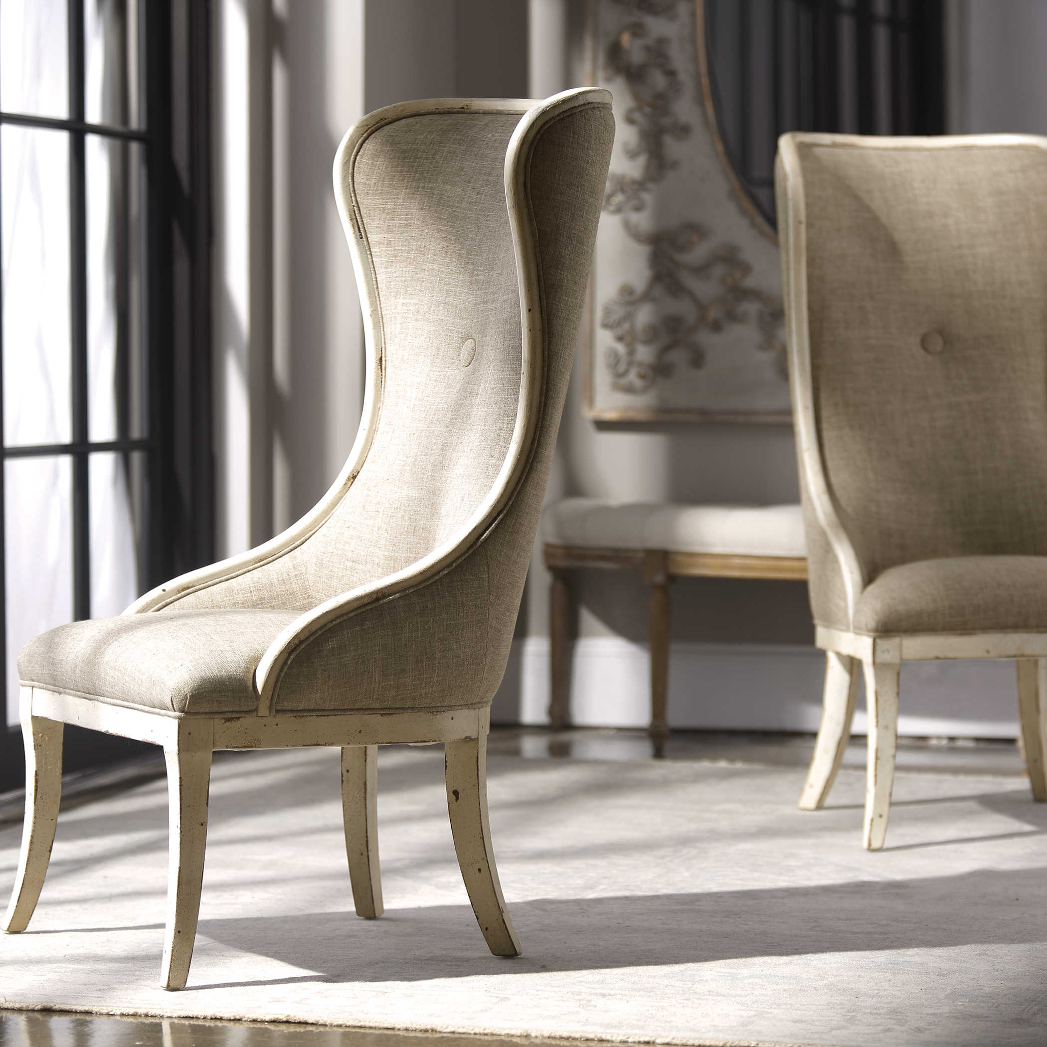 Selam Wing Chair | Uttermost
