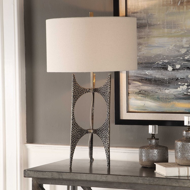 Goldia Table Lamp Uttermost, Exposed Bulb Floor Lamp Costco