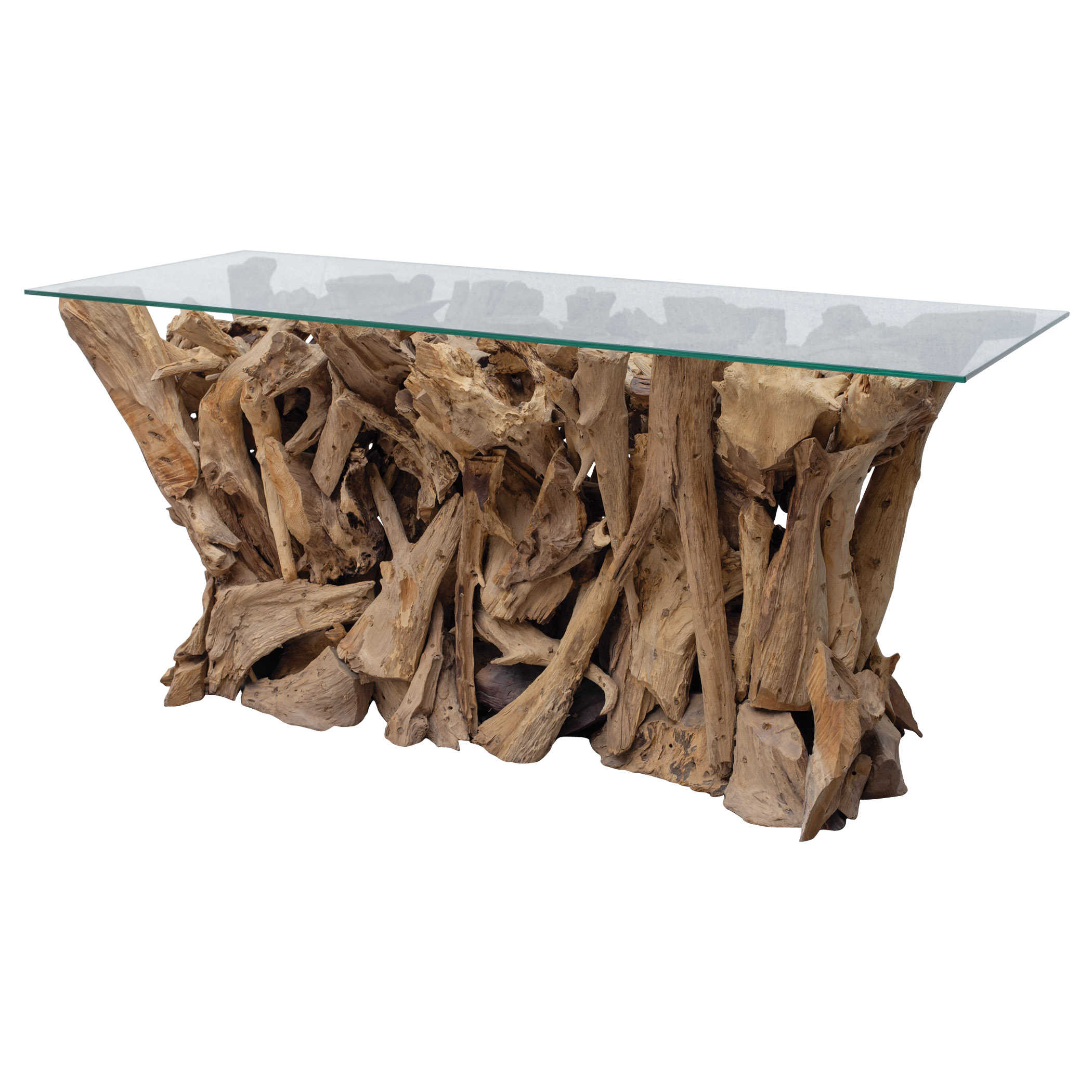 Picture of TEAK ROOT CONSOLE TABLE
