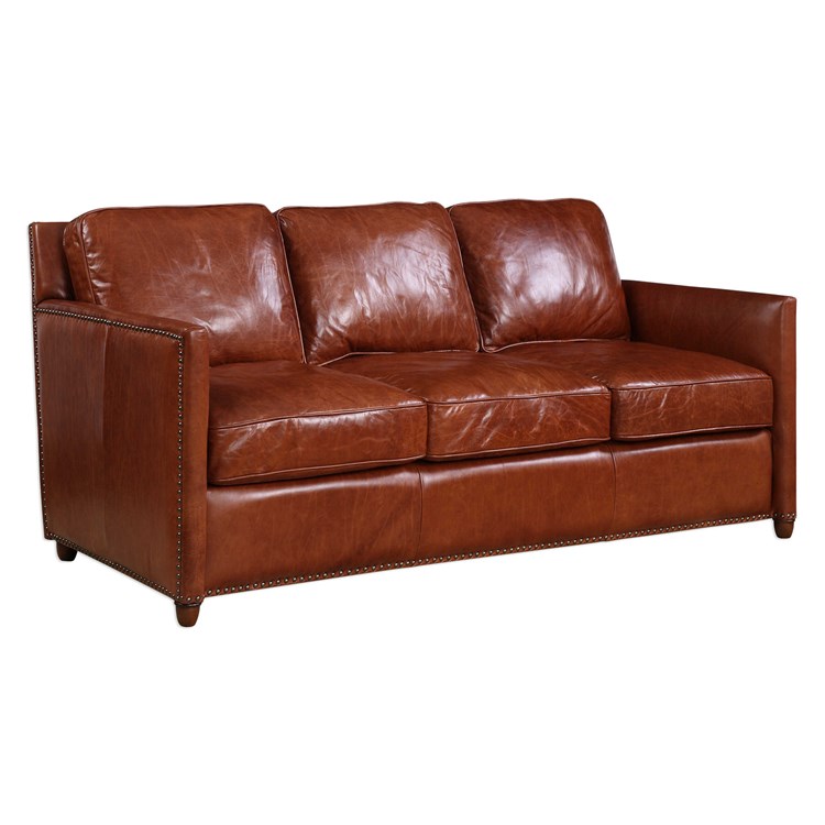 Roosevelt Sofa - Cognac | Uttermost