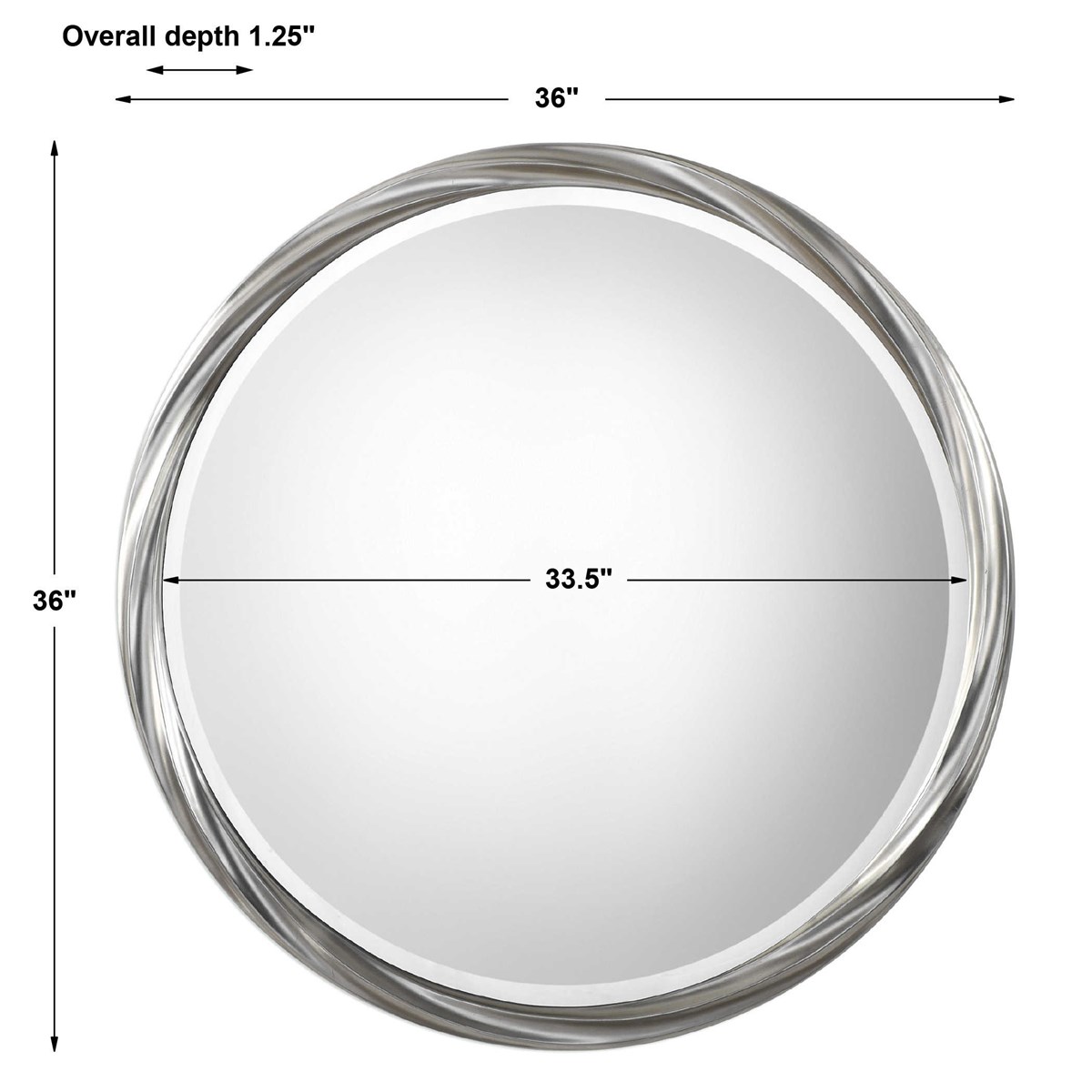 Orion Round Mirror | Uttermost