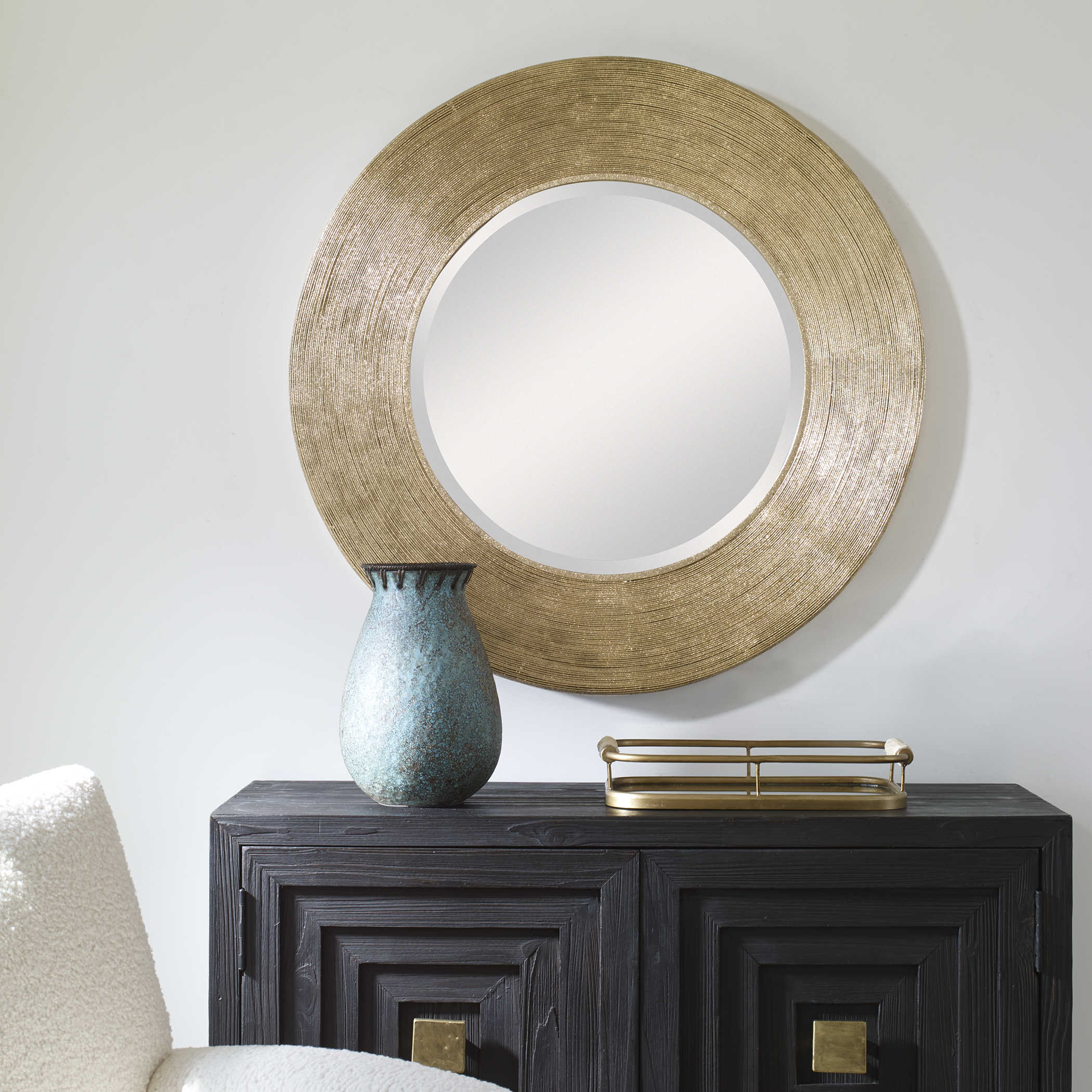 Archer Round Mirror | Uttermost