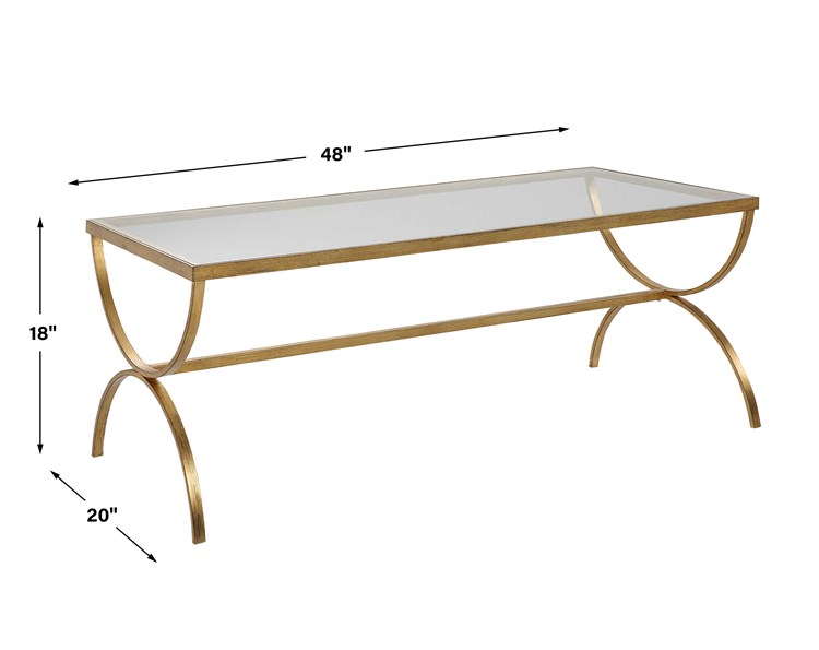 Crescent Coffee Table | Uttermost