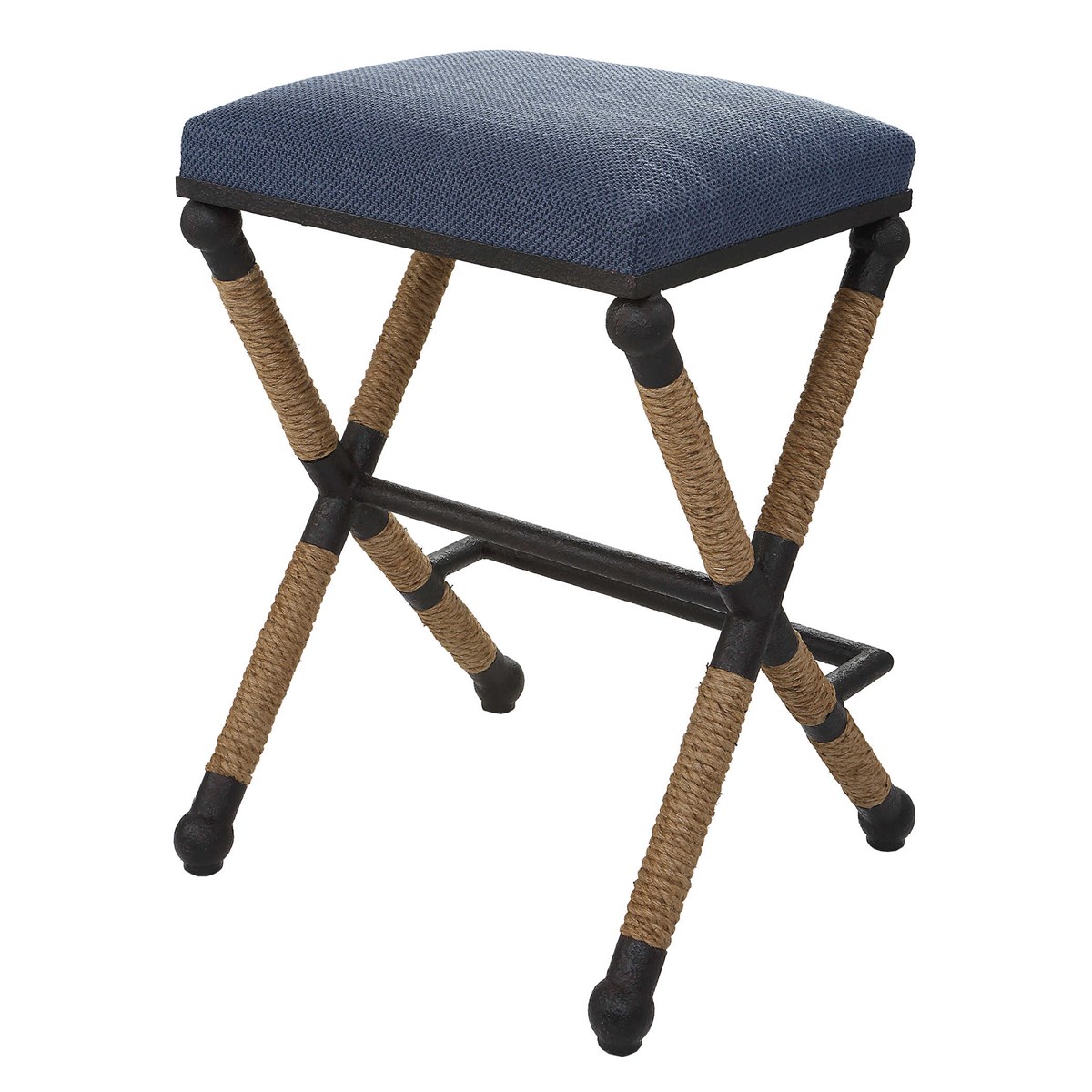 Firth Counter Stool, Navy | Uttermost