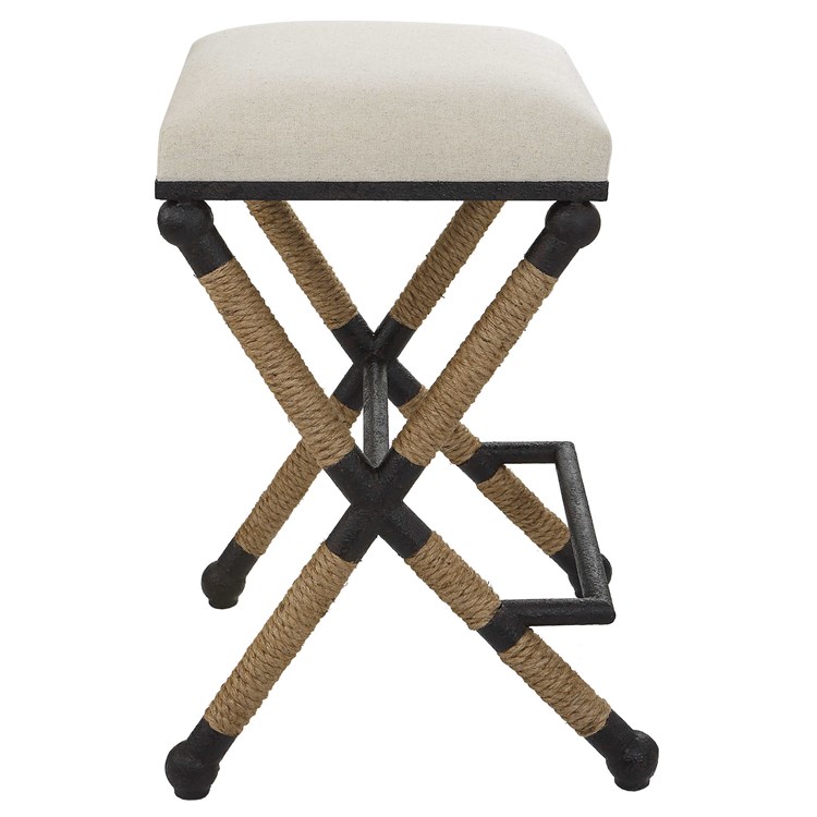 Firth Counter Stool, Oatmeal | Uttermost