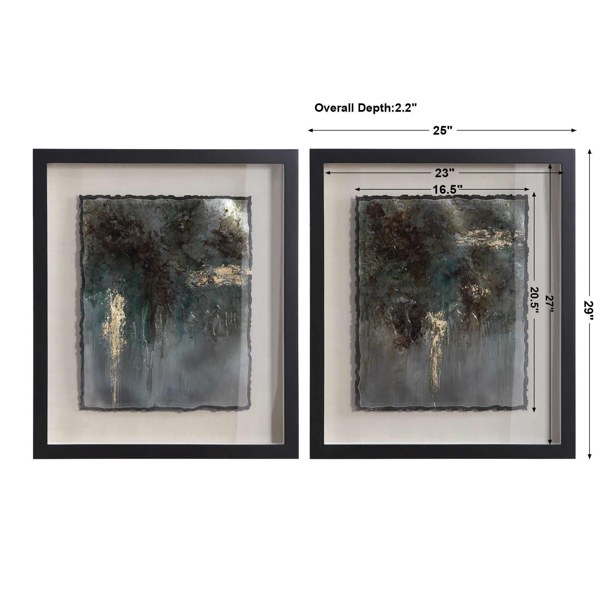 Picture of RUSTIC PATINA FRAMED PRINT