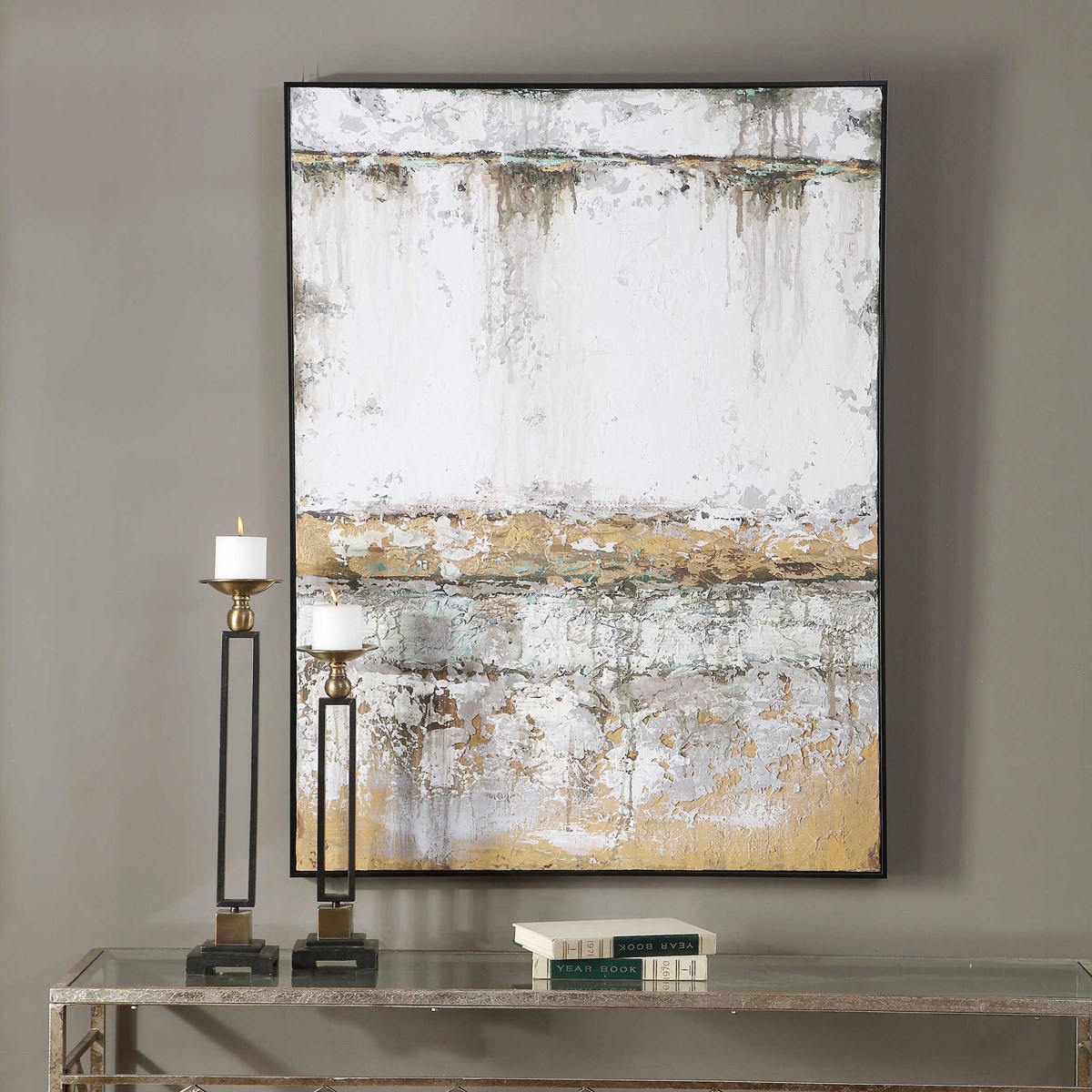 The Wall Hand Painted Canvas | Uttermost