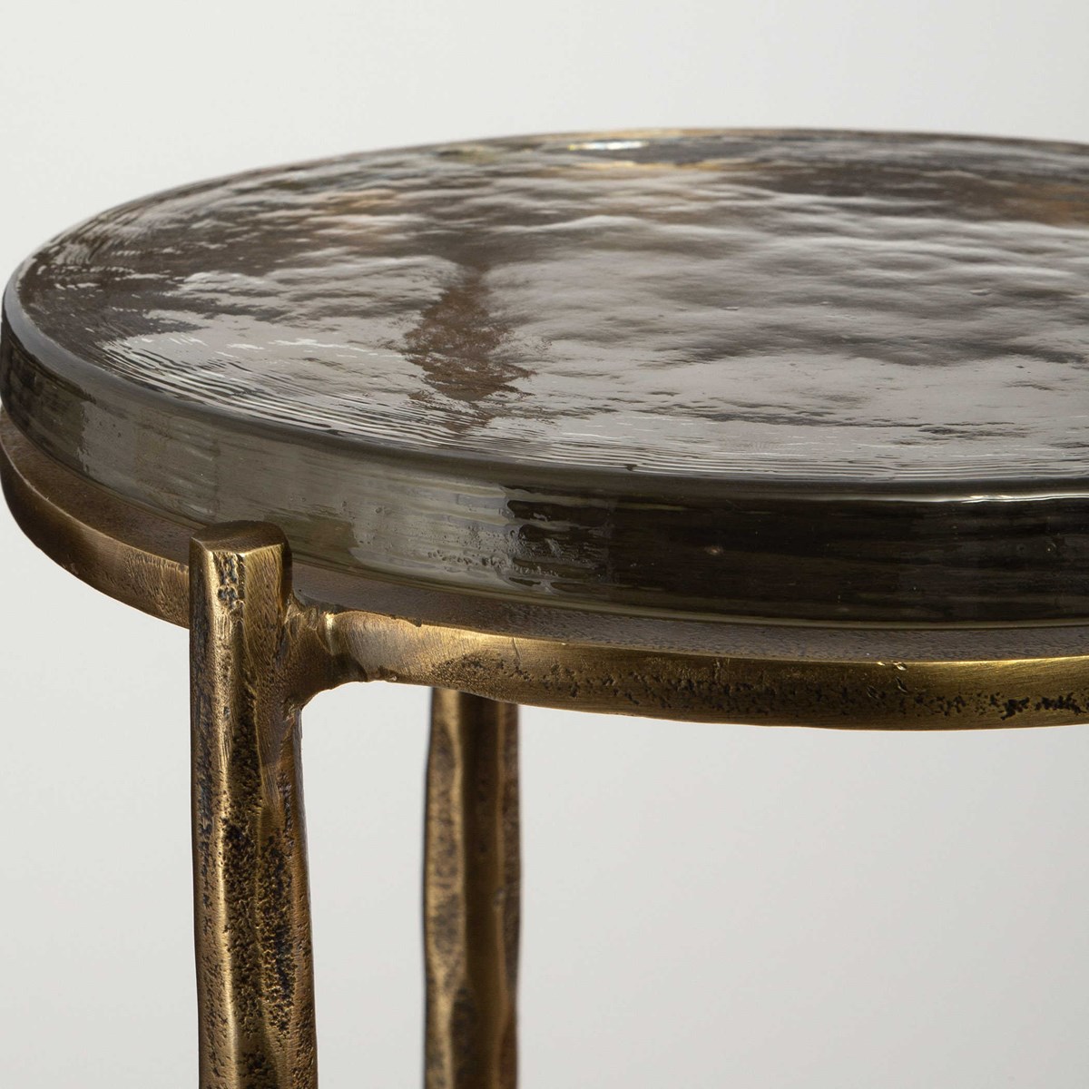 Eternity Accent Table, Brass | Uttermost