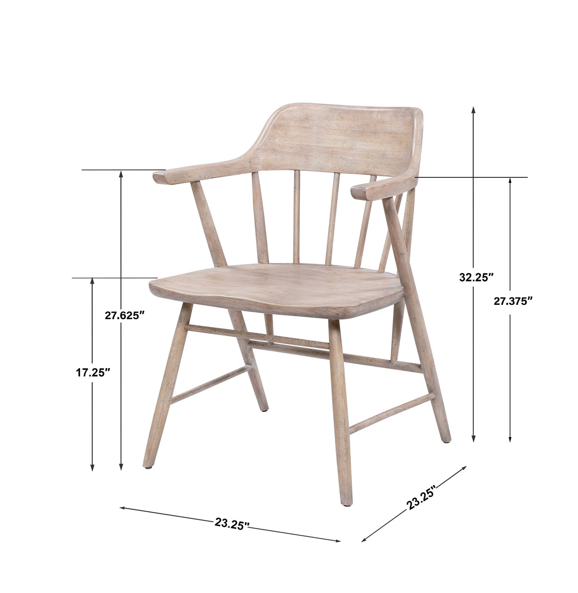 Chieftain Chair - Natural | Uttermost