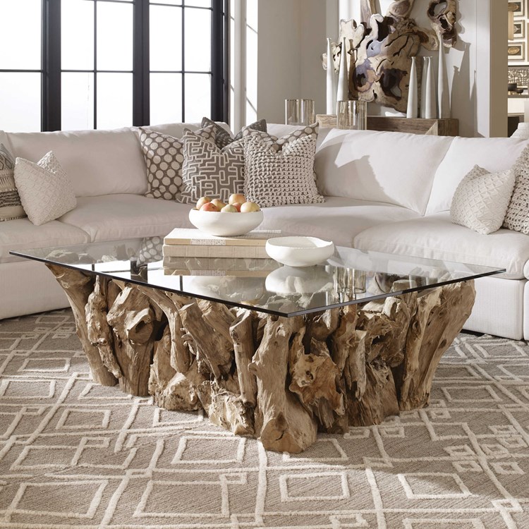 Teak Root Coffee Table | Revelation by Uttermost